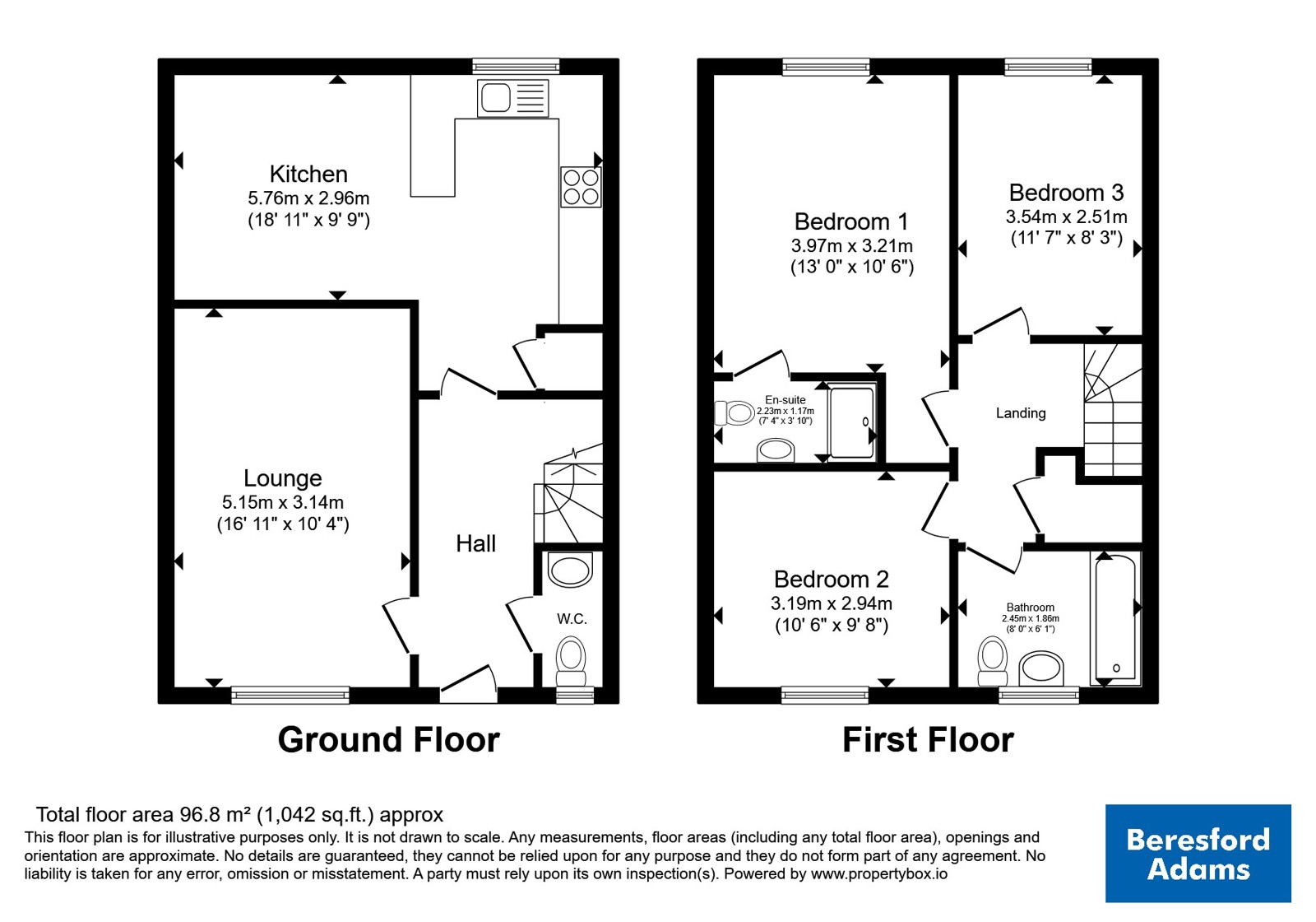 22, Clos Y Goleudy, Isle of Anglesey floorplan