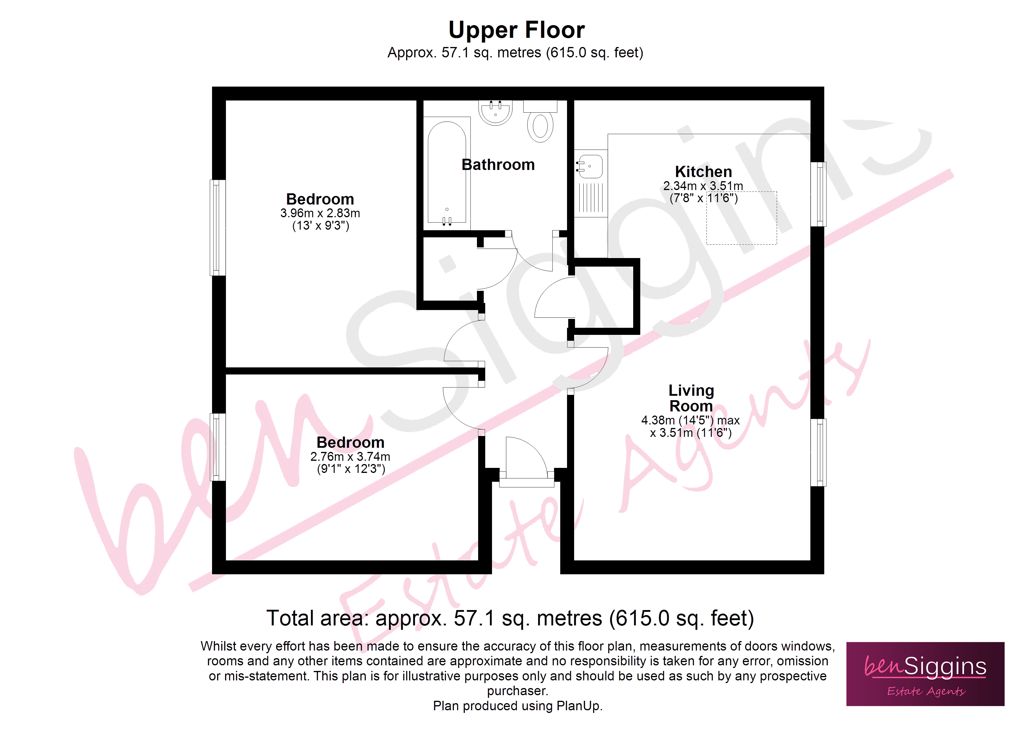 13, Clifford Way, Maidstone floorplan