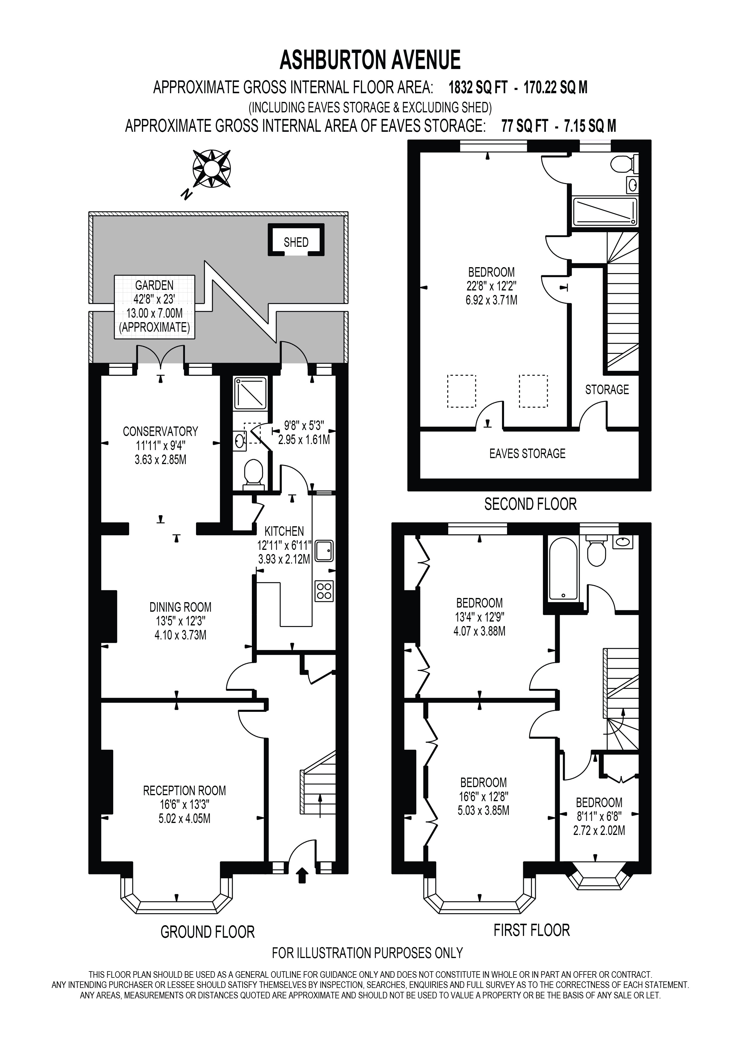 17, Ashburton Avenue, Surrey floorplan