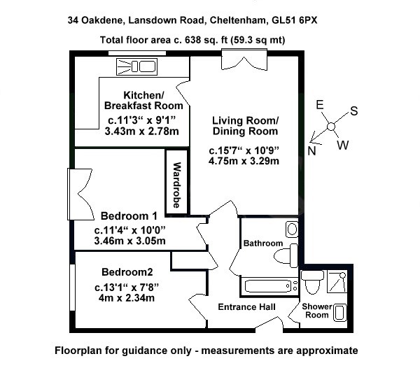 2 Bedrooms Detached house for sale in Oakdene, Lansdown Road, Cheltenham GL51