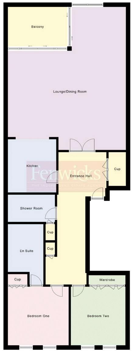 15, Southwater House, Lee-On-The-Solent floorplan