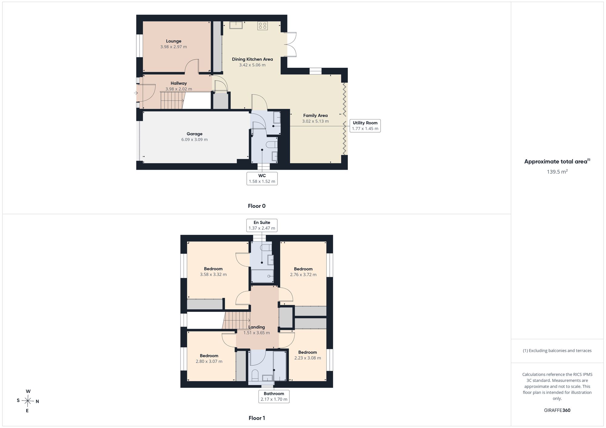 Warley Close, Chester Le Street floorplan