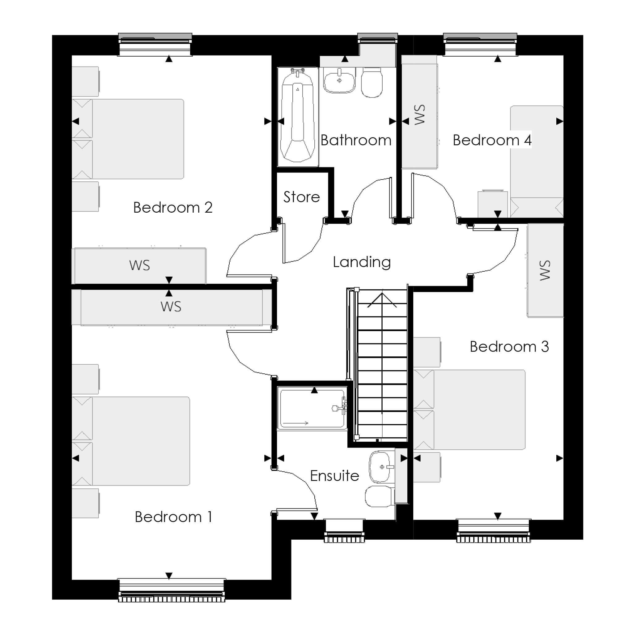 1012, Nottingham Road, Fairham floorplan