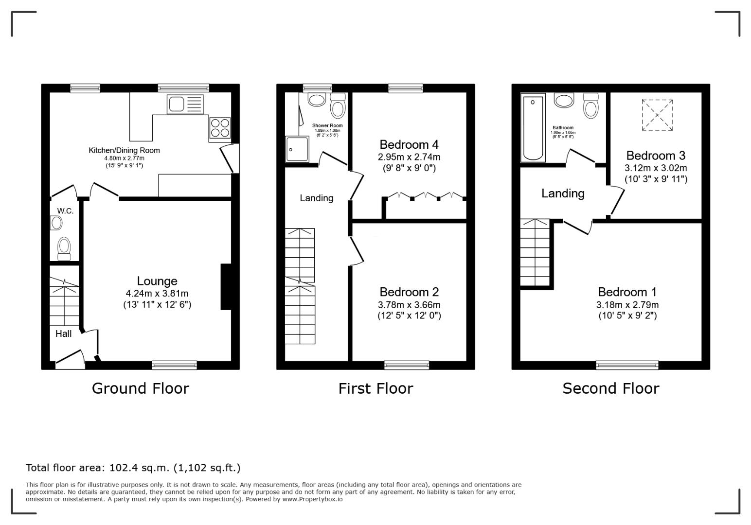Westbourne Grove, Ripon floorplan