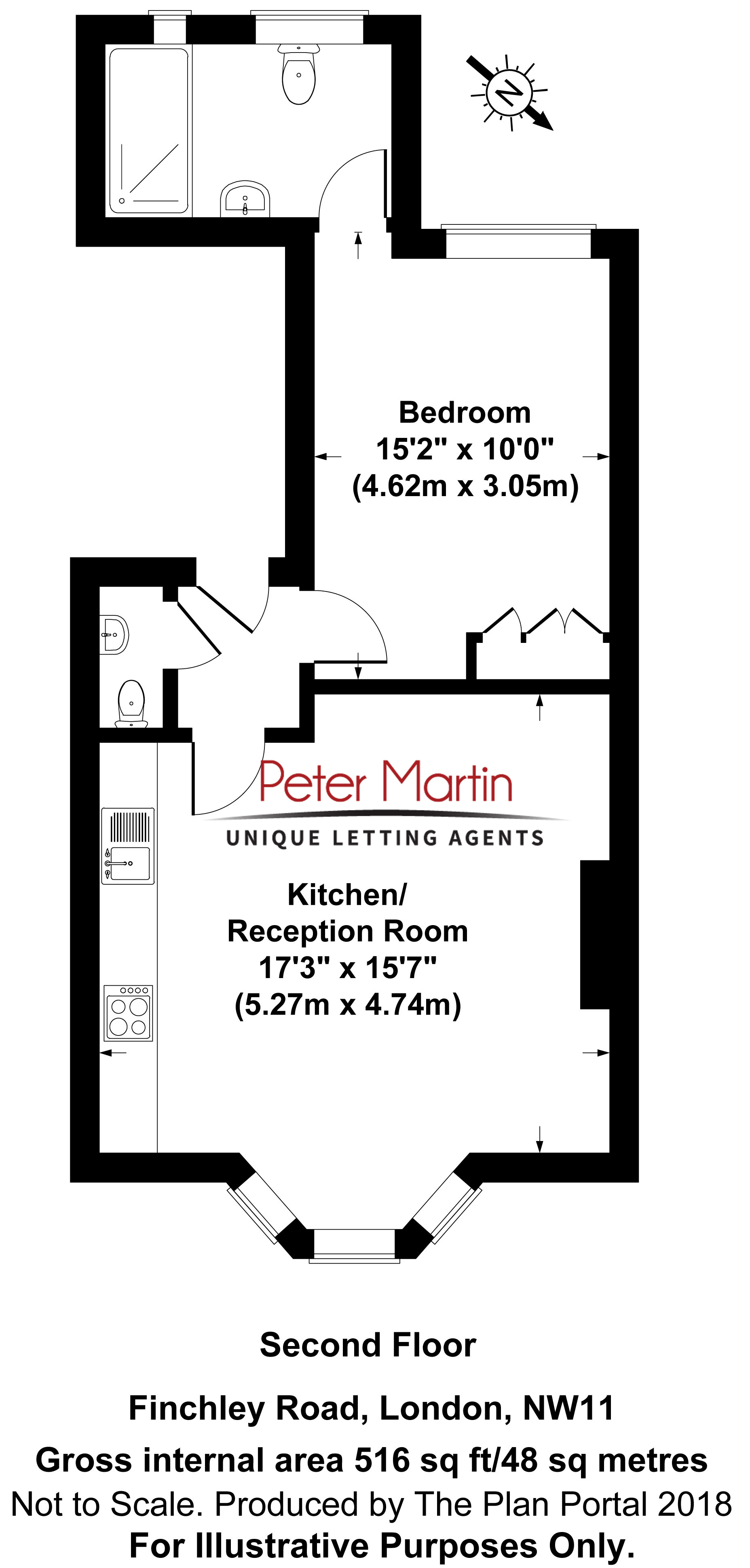 Finchley Road, London floorplan