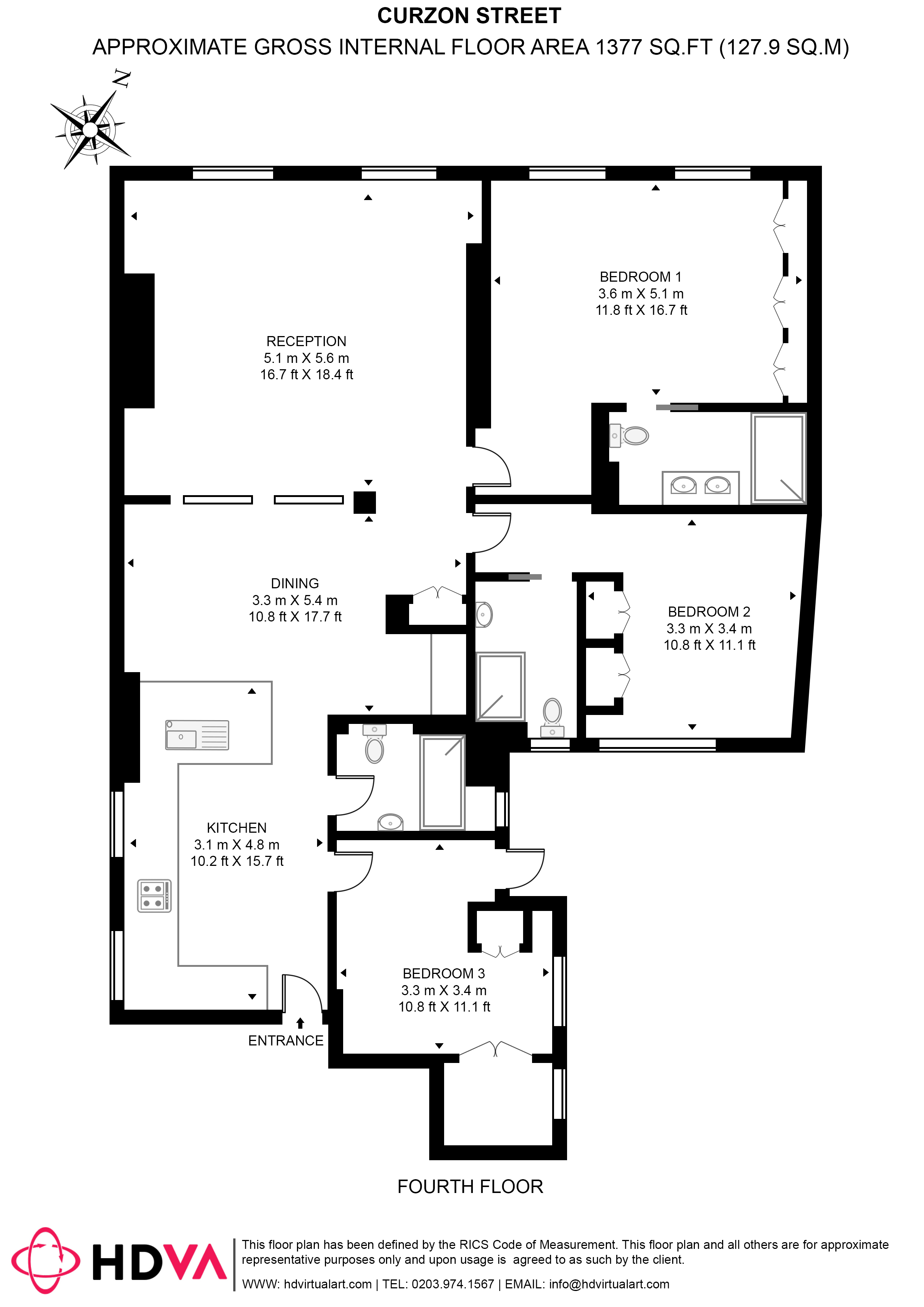 12, 36, Curzon Street, London floorplan