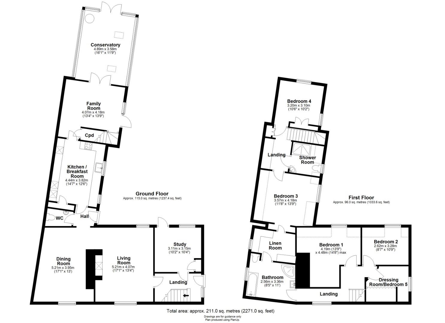 Vine Cottage, 117 High Street, Melbourn, Royston floorplan