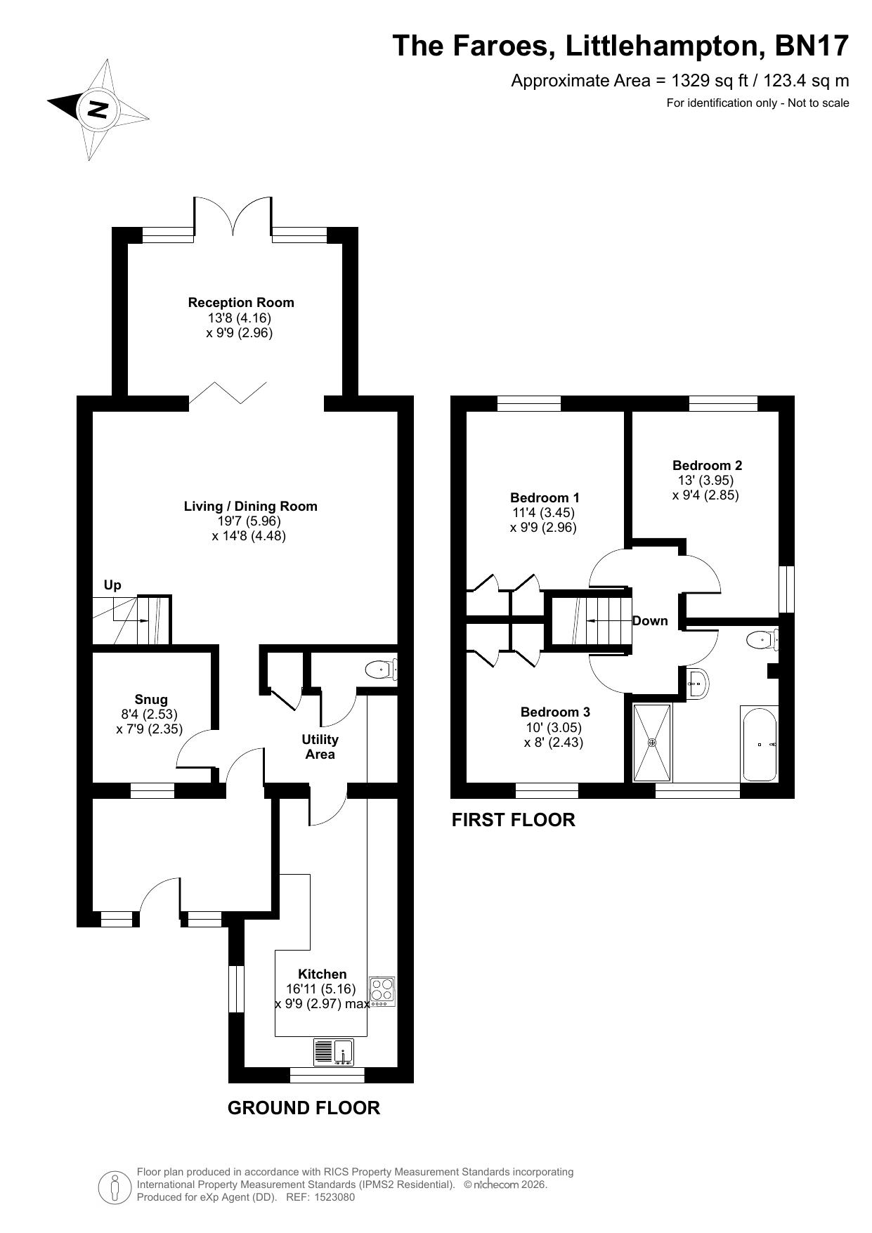 16, The Faroes, Littlehampton floorplan