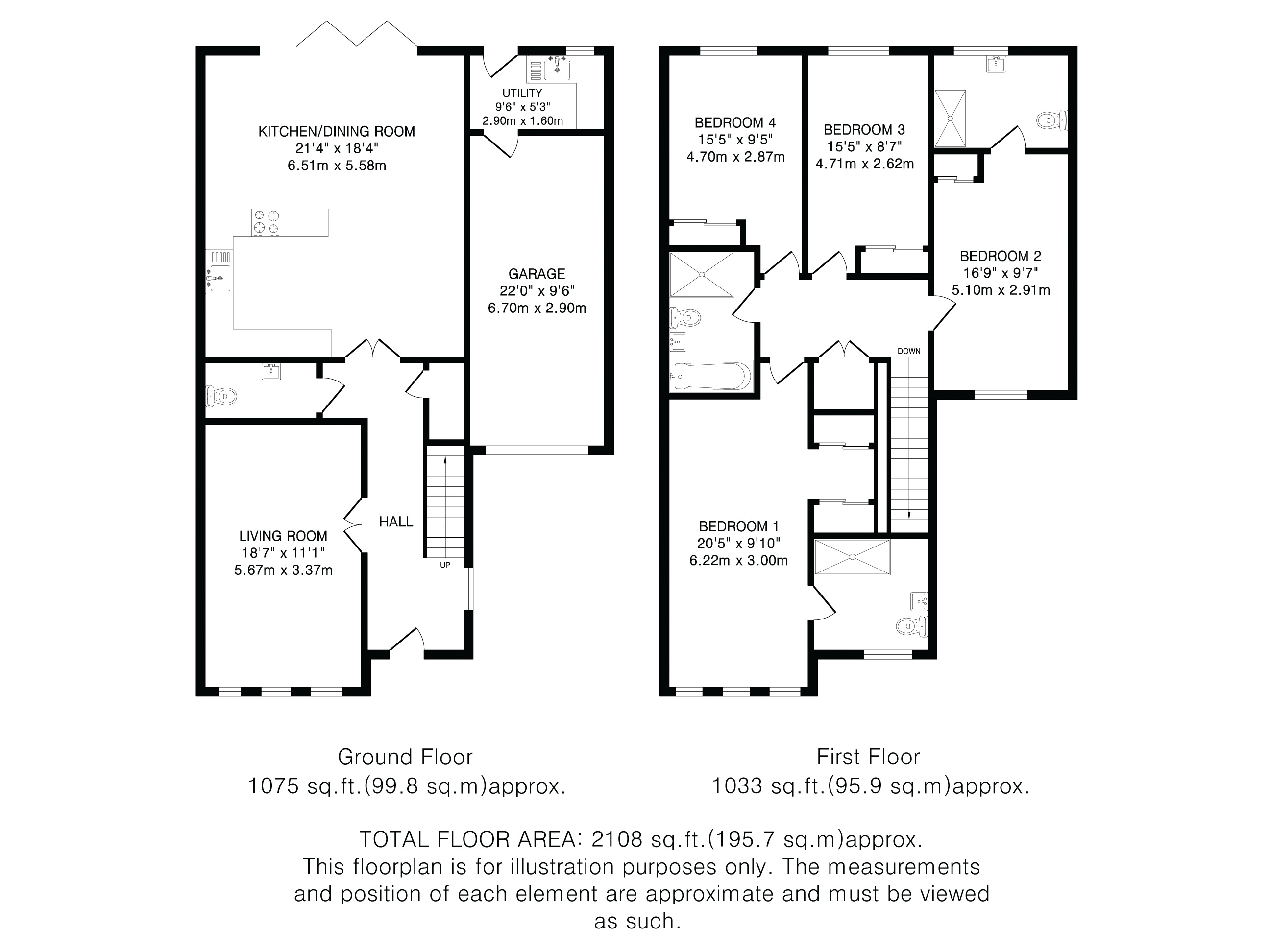 30, Butterwick Way, Welwyn floorplan
