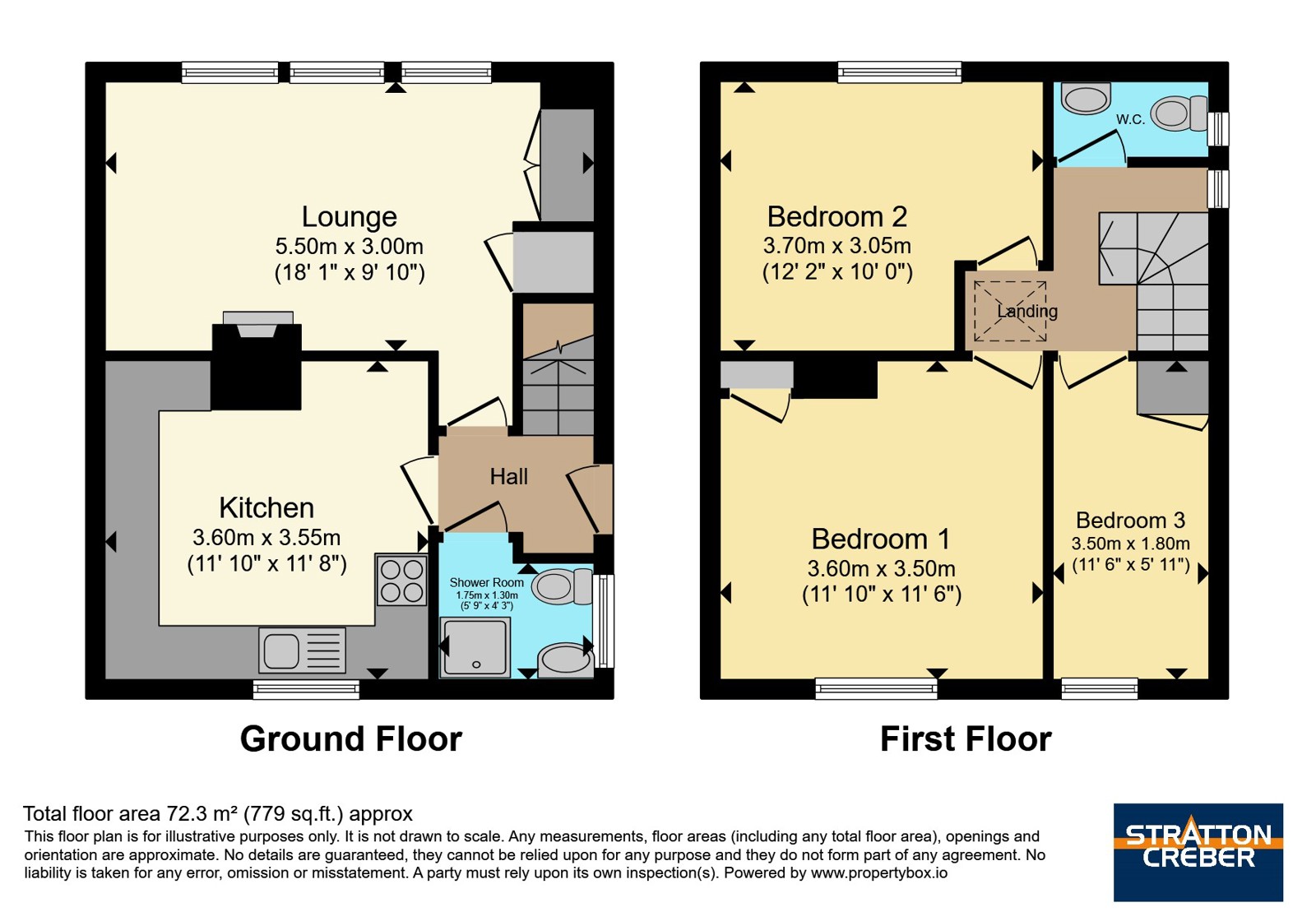 18, Elizabeth Road, Cornwall floorplan