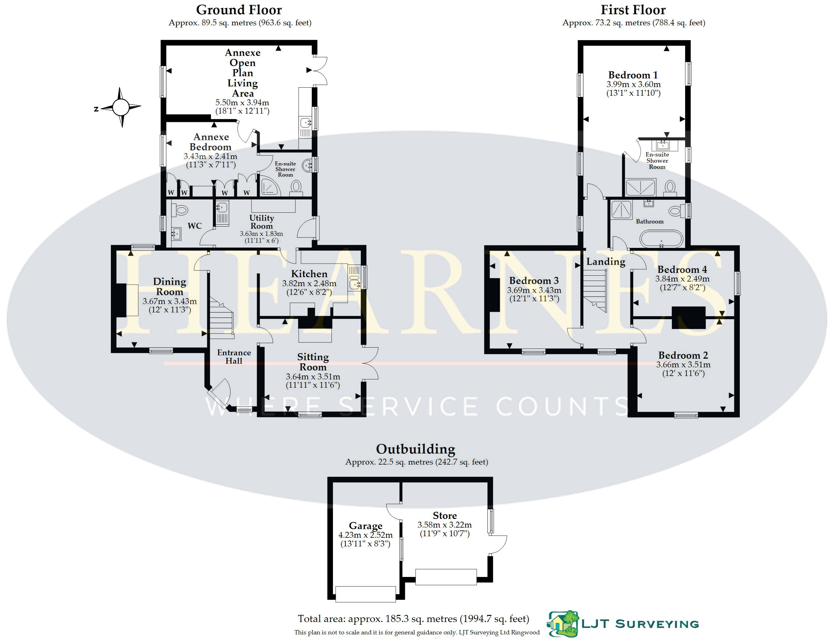 Wareham Road, Corfe Mullen, Dorset BH21, 4 bedroom detached house for