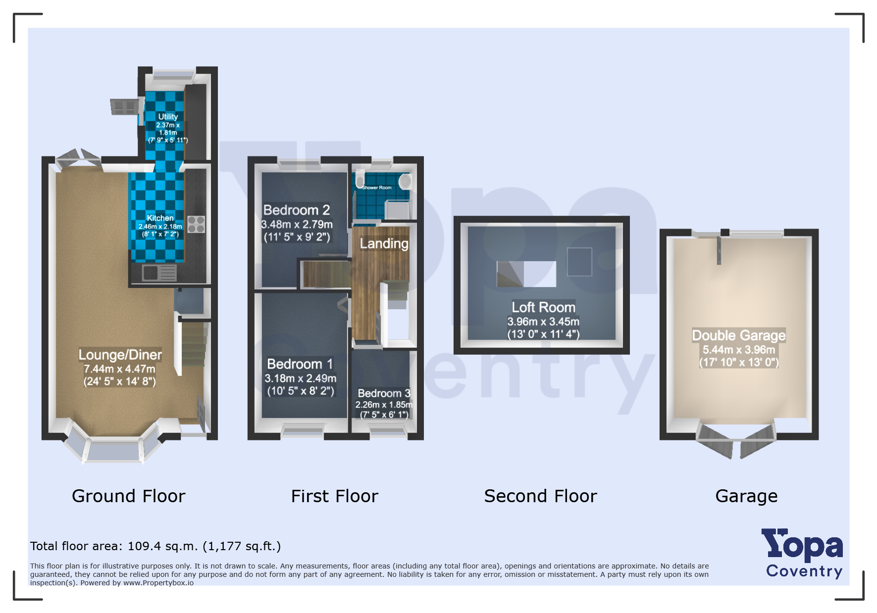 427, Grangemouth Road, Coventry floorplan