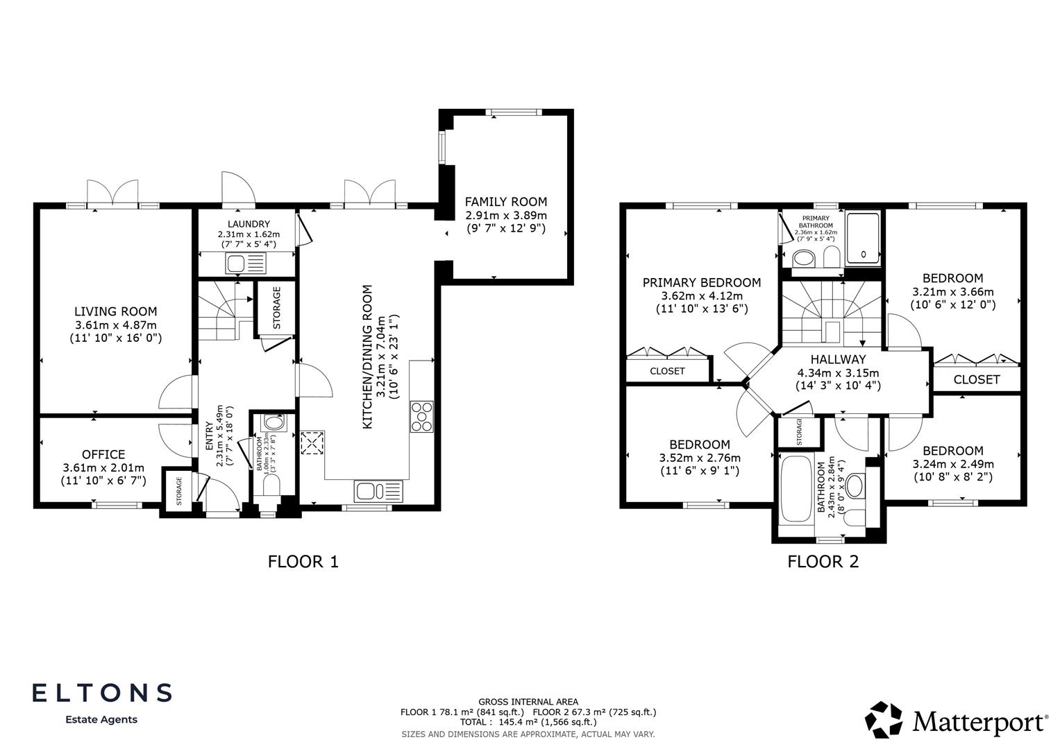 13, Foresters Way, Crawley floorplan