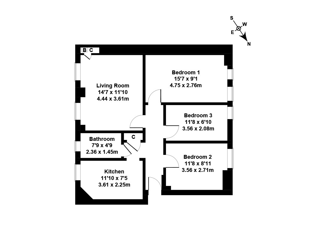 3 Bedrooms Flat for sale in Warriston Road, Warriston, Edinburgh EH7