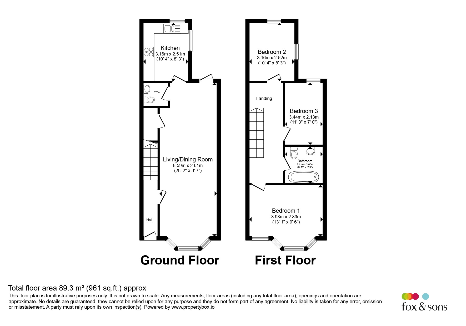 13, Church Lane, Seaford floorplan