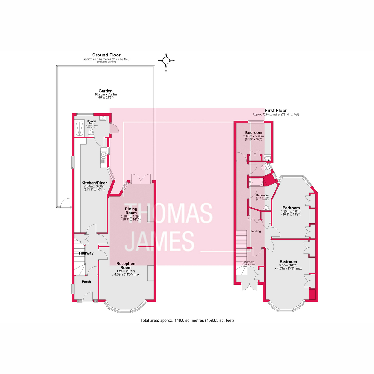 Bourne Hill, London floorplan