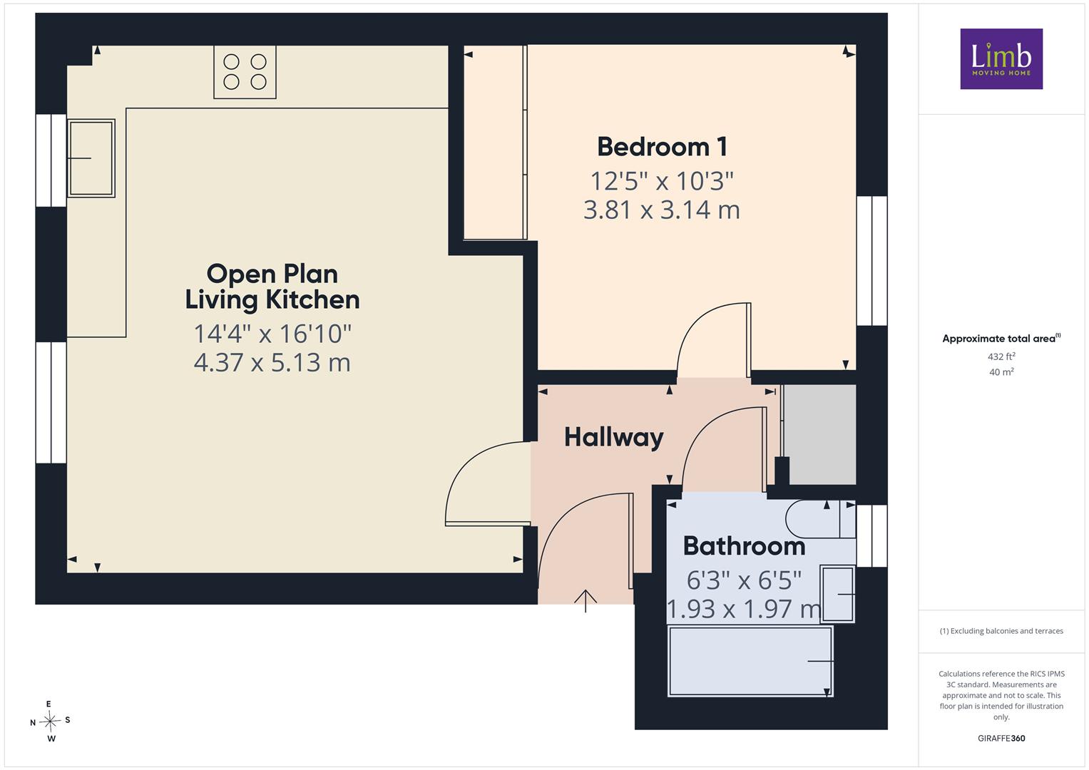18, Lancaster Way, Brough floorplan