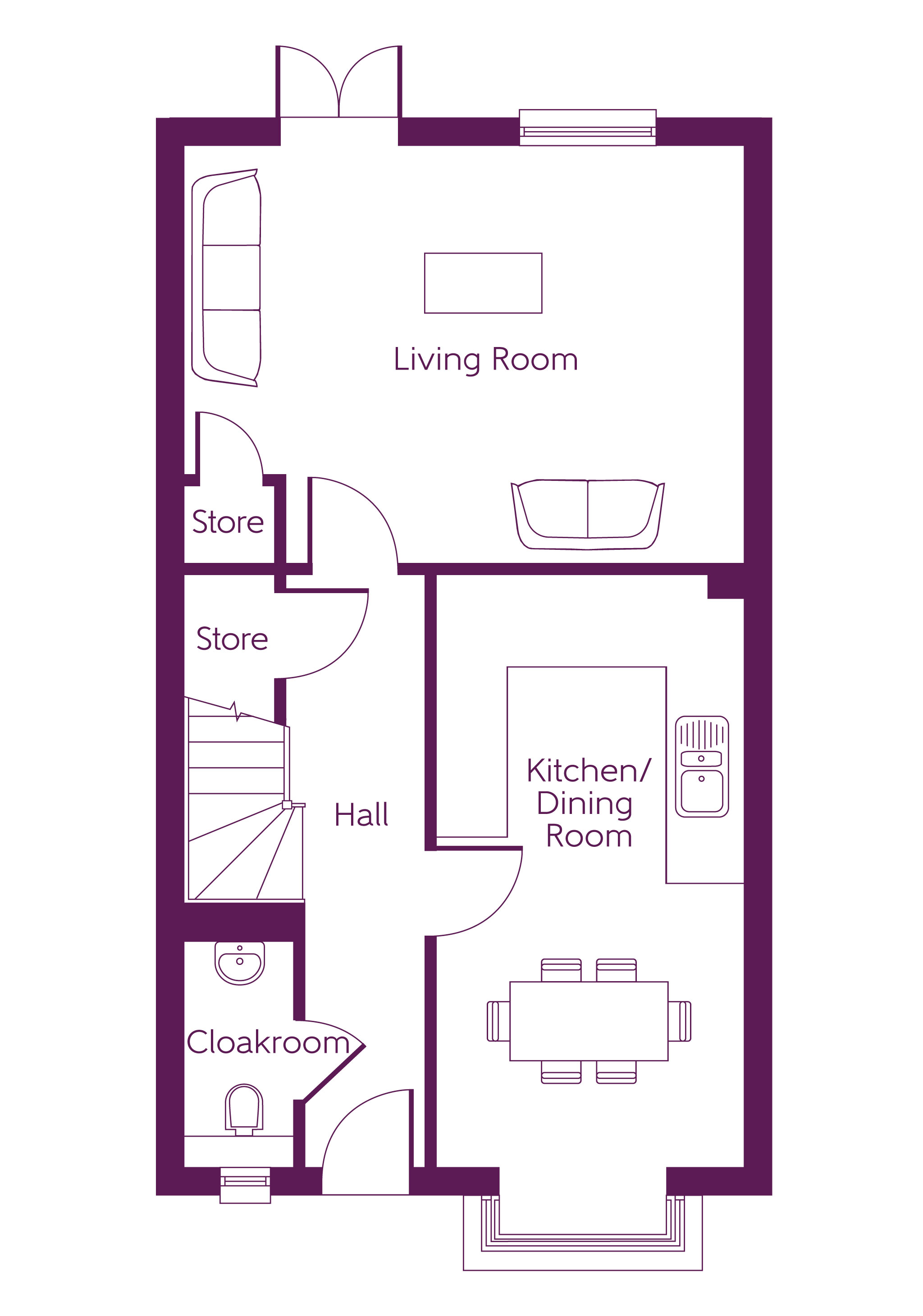 1 Bedrooms End terrace house for sale in Bells Lane, Hoo St Werburgh ME3