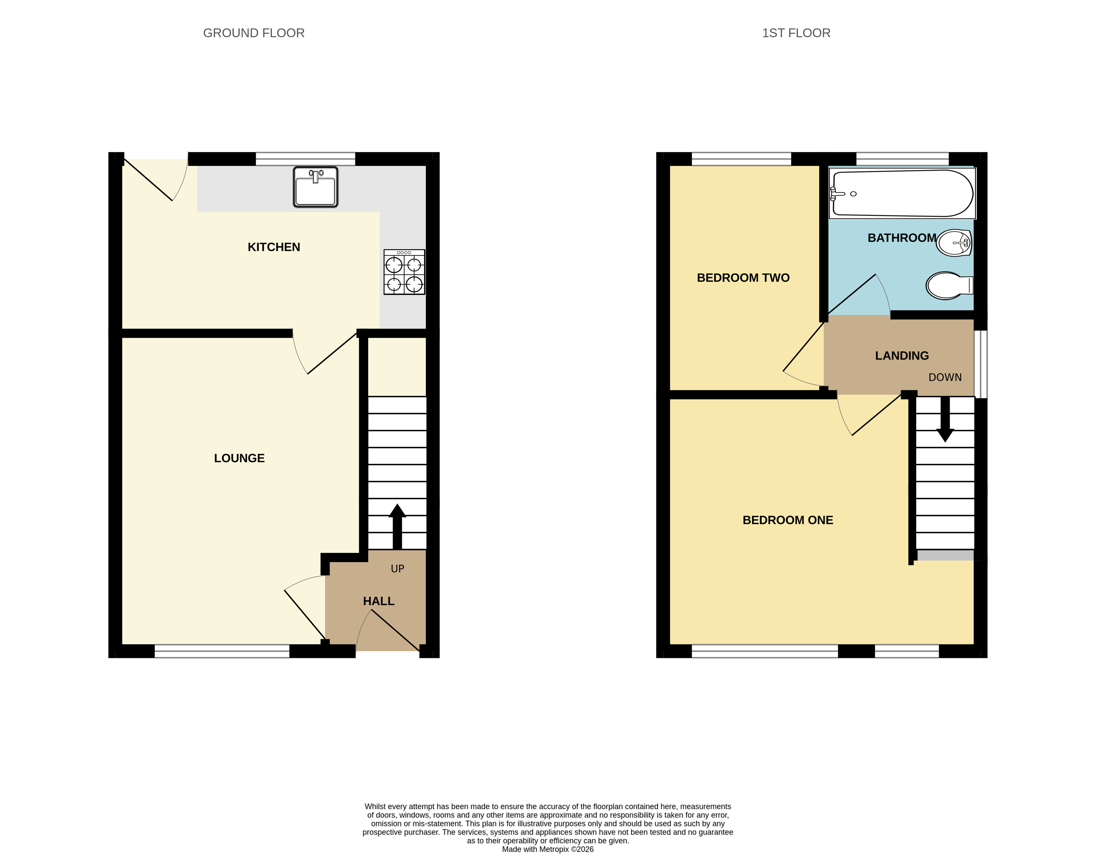62, Annable Road, Bredbury floorplan