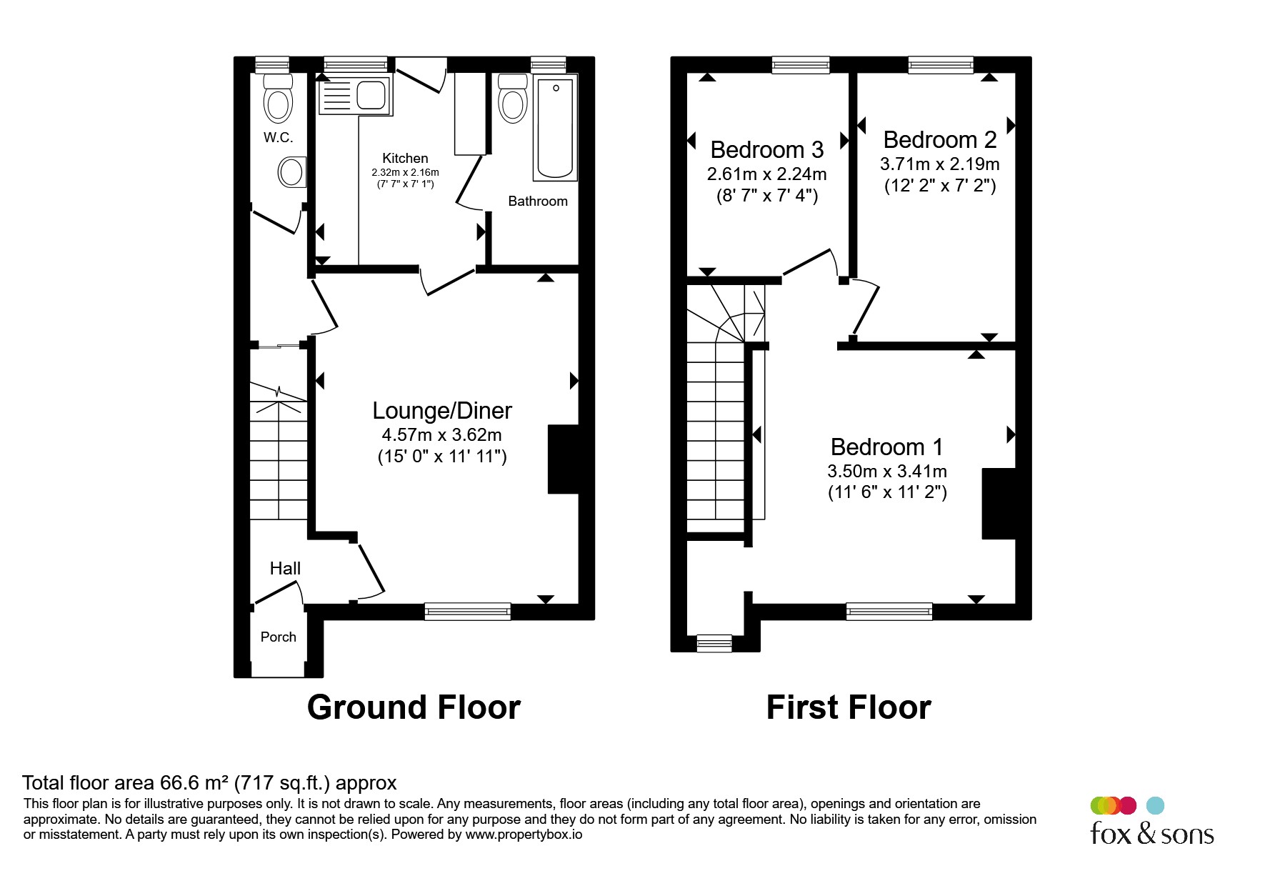 65, Magnolia Road, Southampton floorplan