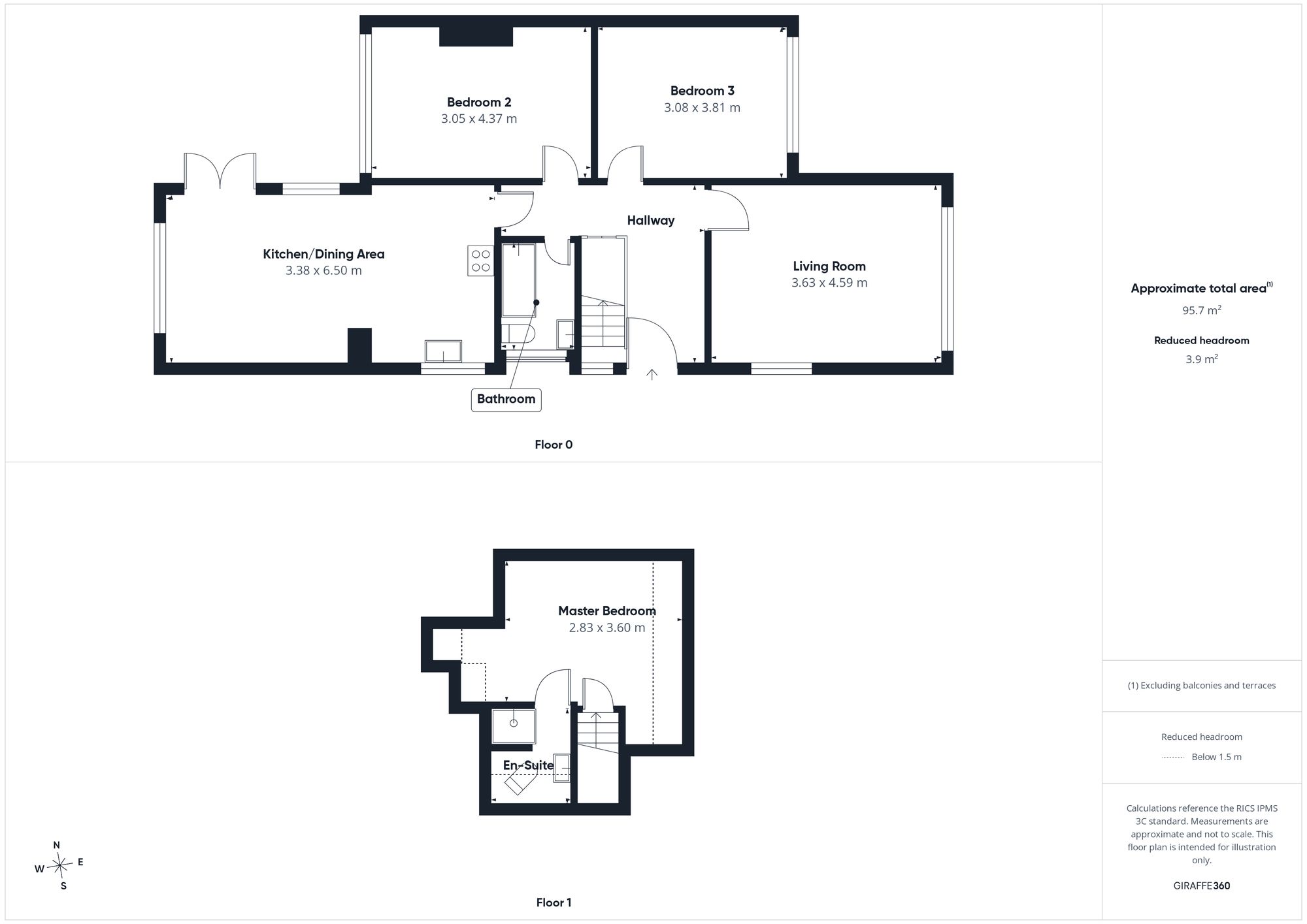 9 Romney Road, Polegate floorplan