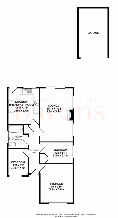 3 Bedrooms Detached bungalow for sale in Berg Estate, Basingstoke RG22