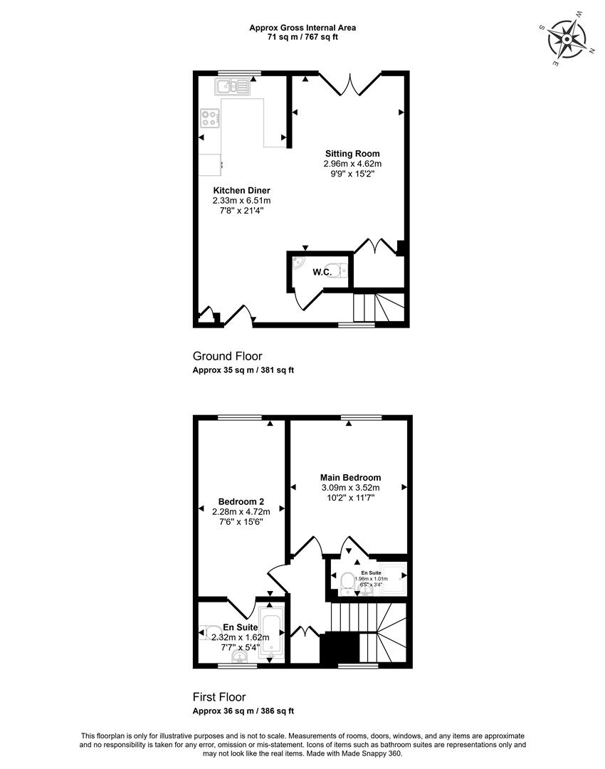 Manor View, Forge Garage Site, Back Lane, Milton On Stour floorplan