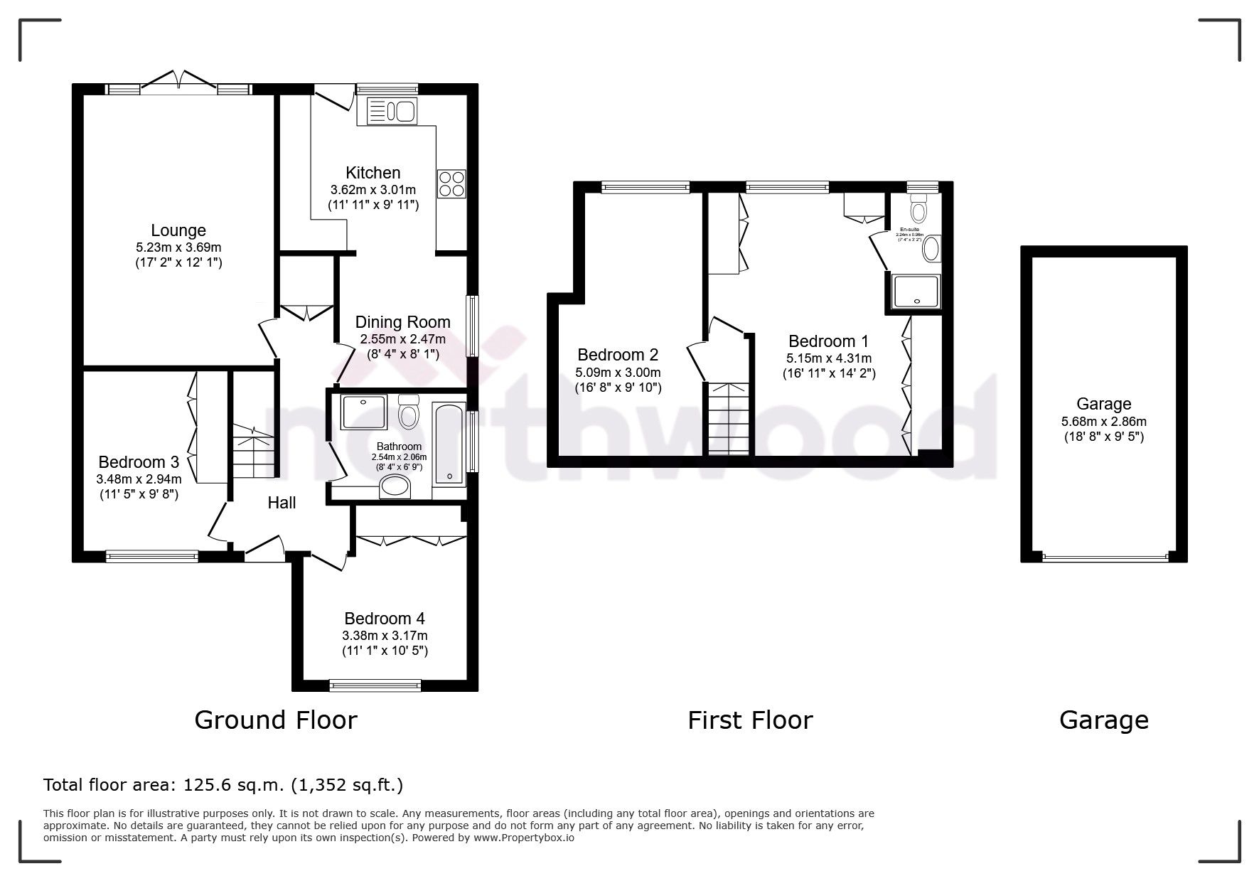 6, Malvern Avenue, Hindley Green floorplan