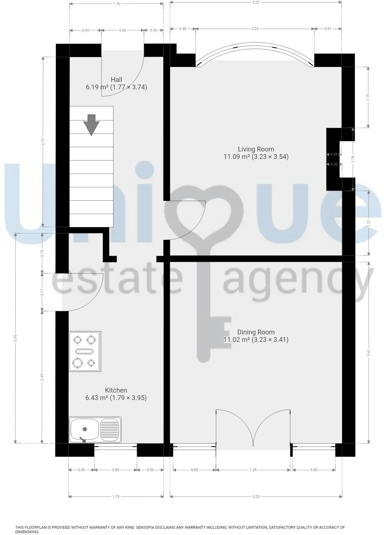 66, Conway Avenue, Thornton-Cleveleys floorplan