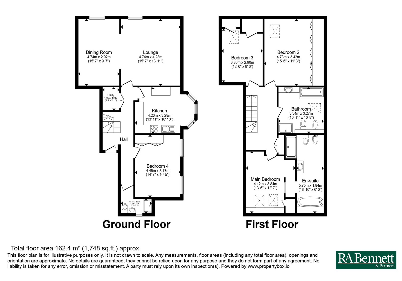 19 Brooklands House,, Lucas Court, Warwickshire floorplan
