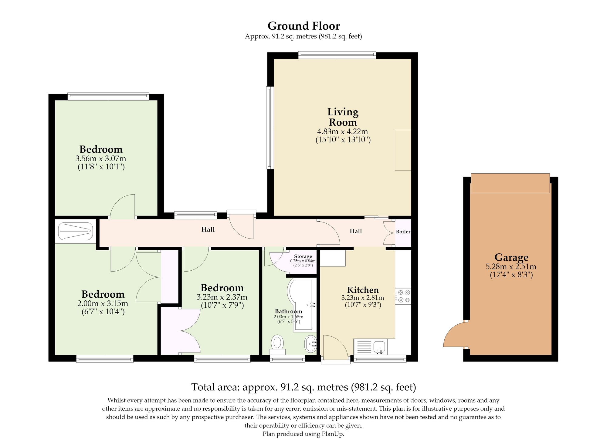 6 Birkdale Avenue, Bury St. Edmunds floorplan