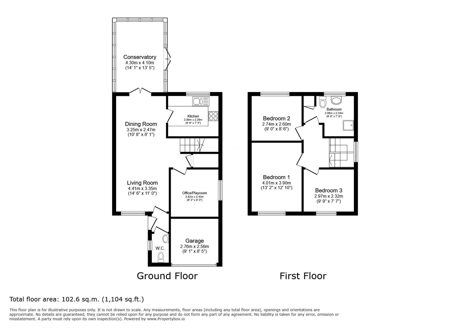 74 Maes Y Gog, Rhyl floorplan