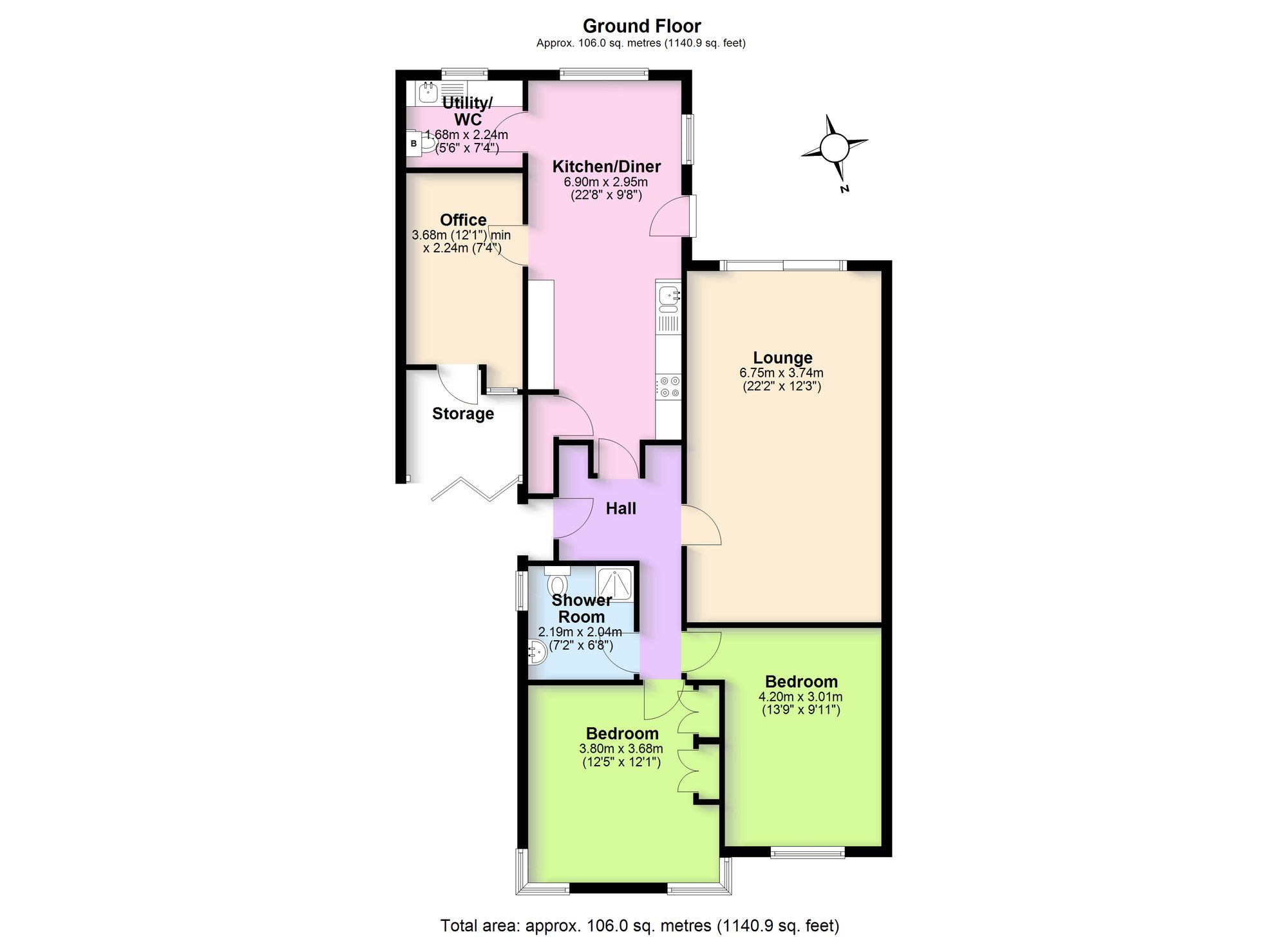 14 Suncliffe Drive, Kenilworth floorplan