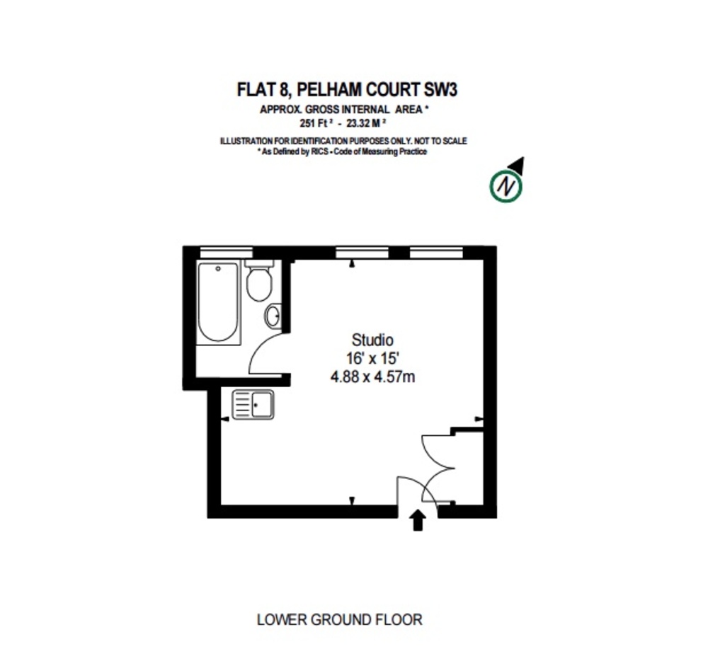 0 Bedrooms Studio to rent in Fulham Road, London SW3