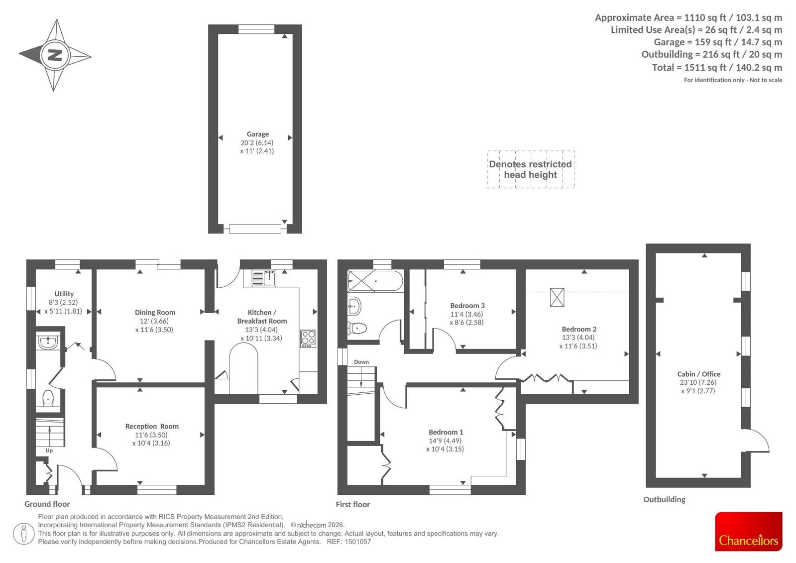 32, Delta Road, Woking floorplan