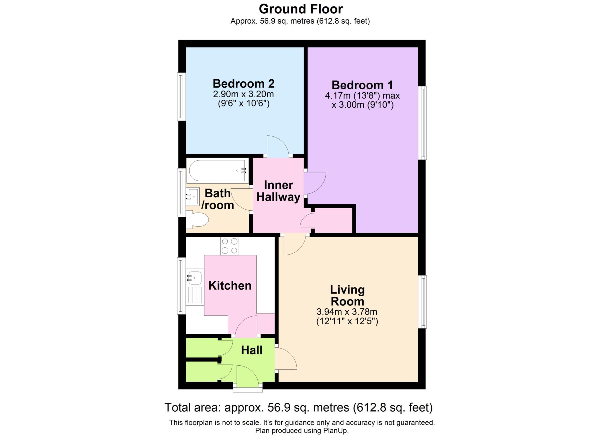 2 Bedrooms Flat for sale in Malvern Way, Hemel Hempstead HP2