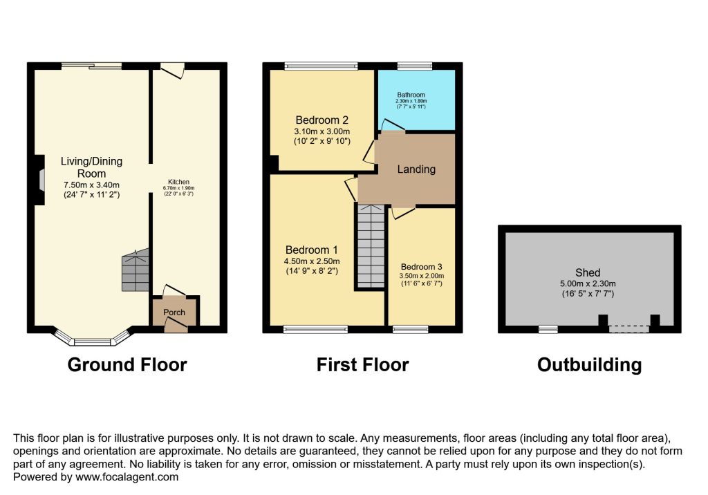 50, Grimsell Crescent, Sheffield floorplan