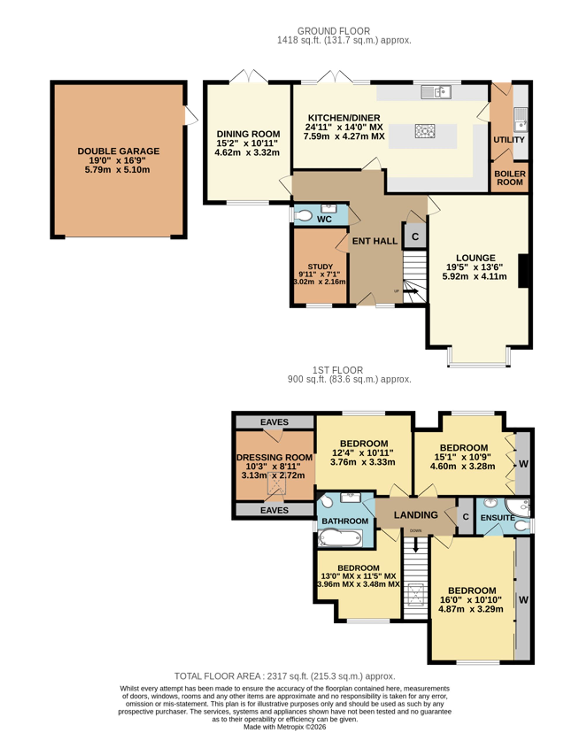 22 Pern Drive, Southampton floorplan