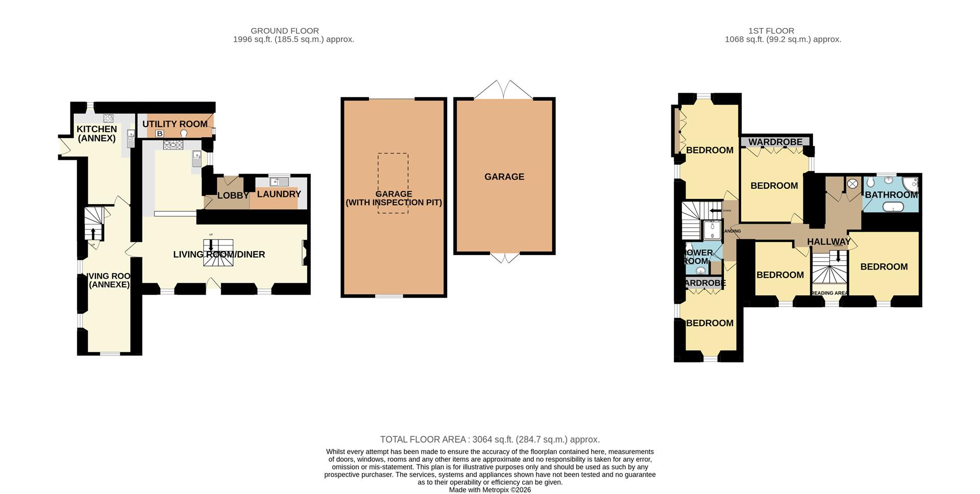 Worthy Vale, Penhallow, Truro floorplan