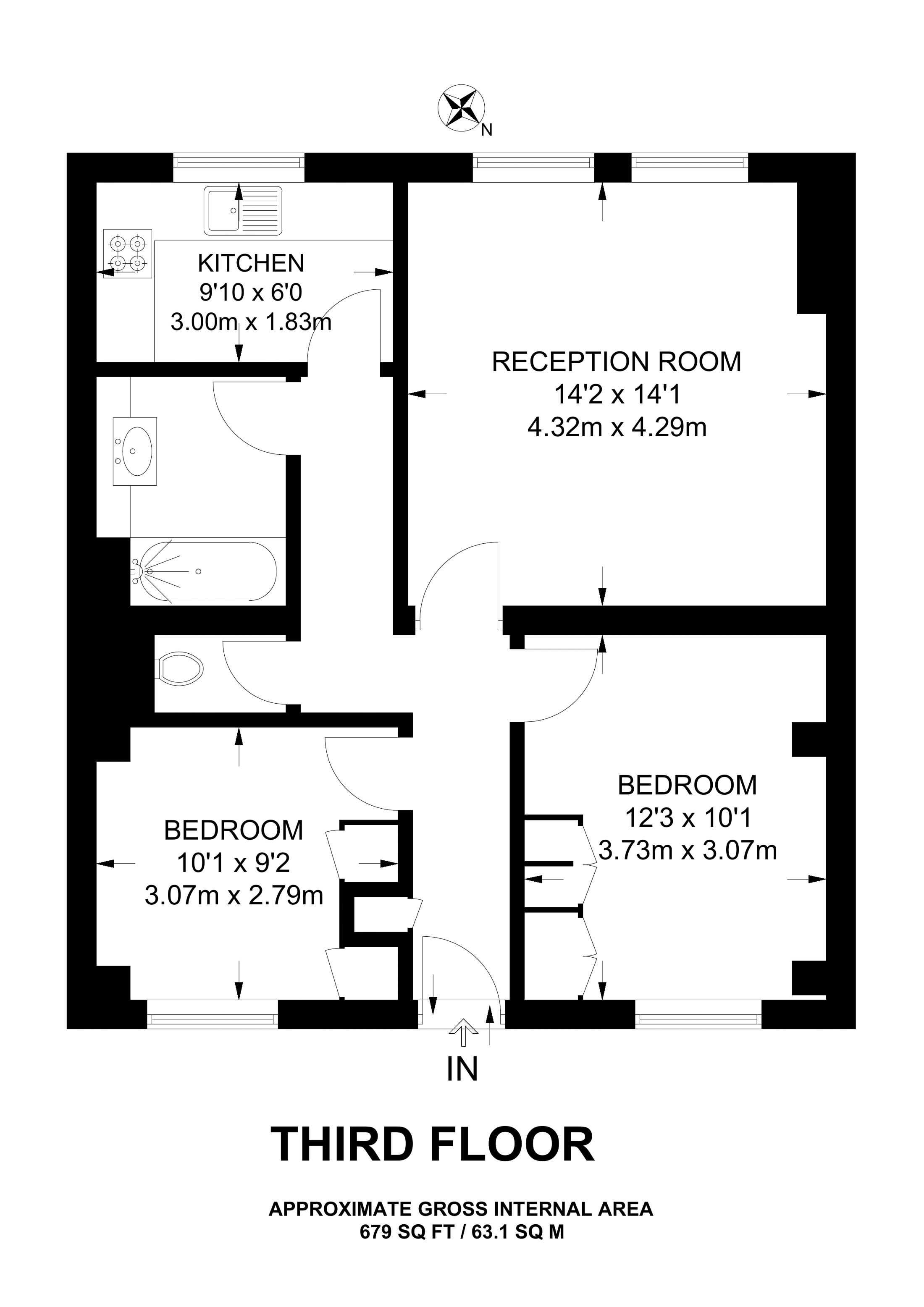 2 Bedrooms Flat to rent in Fulham Road, Chelsea SW3