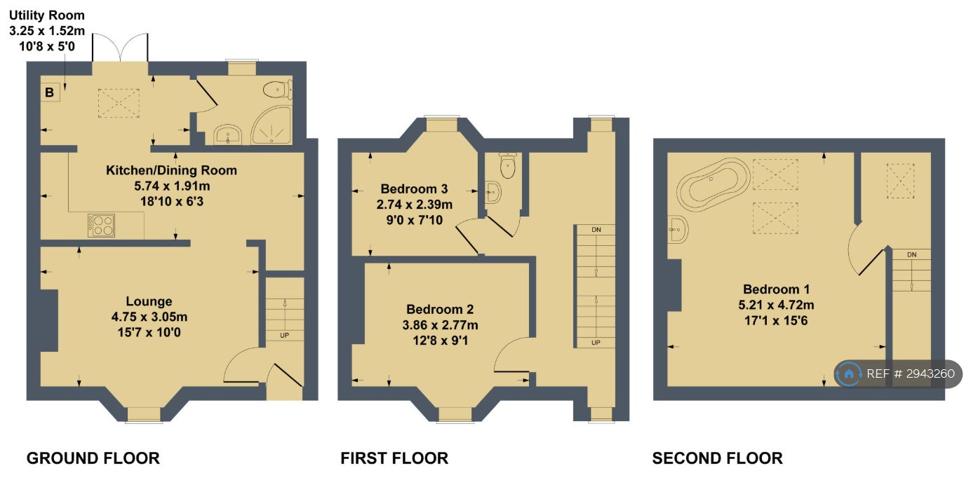 Potter Hill, Pickering floorplan