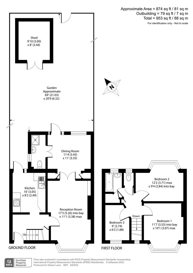 Barnfield Avenue, Kingston Upon Thames KT2, 3 bedroom terraced house