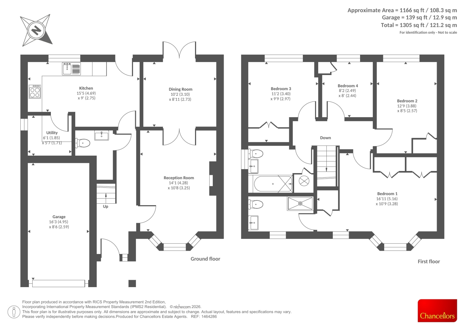 33 ALMOND DRIVE, Almond Drive, Thatcham floorplan