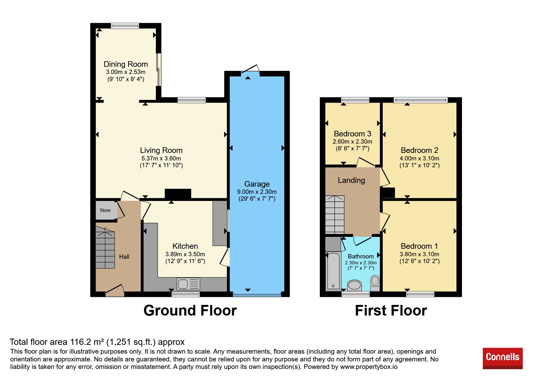 18, Bridges Crescent, Cannock floorplan