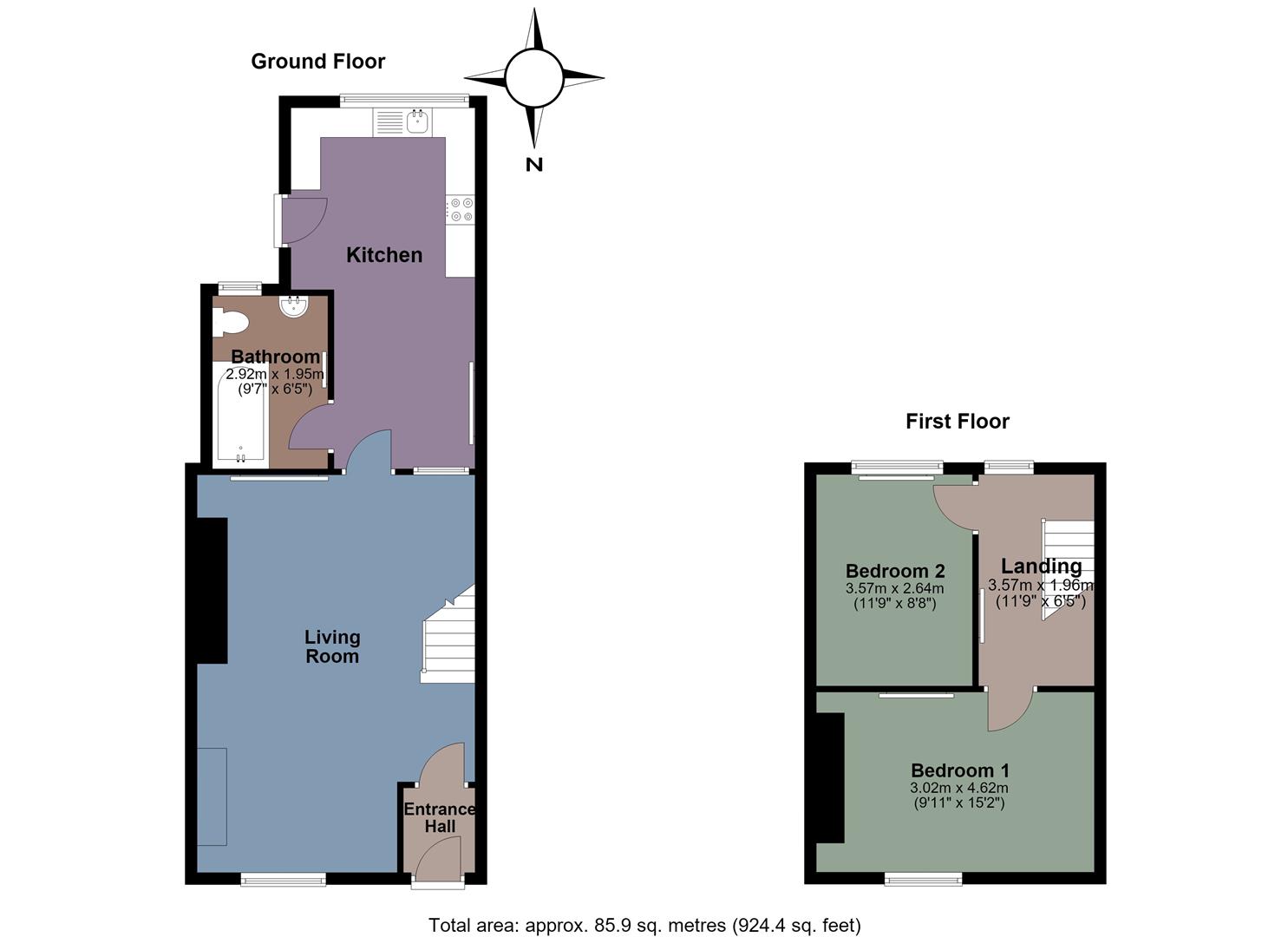 15, Graham Street., Swansea floorplan