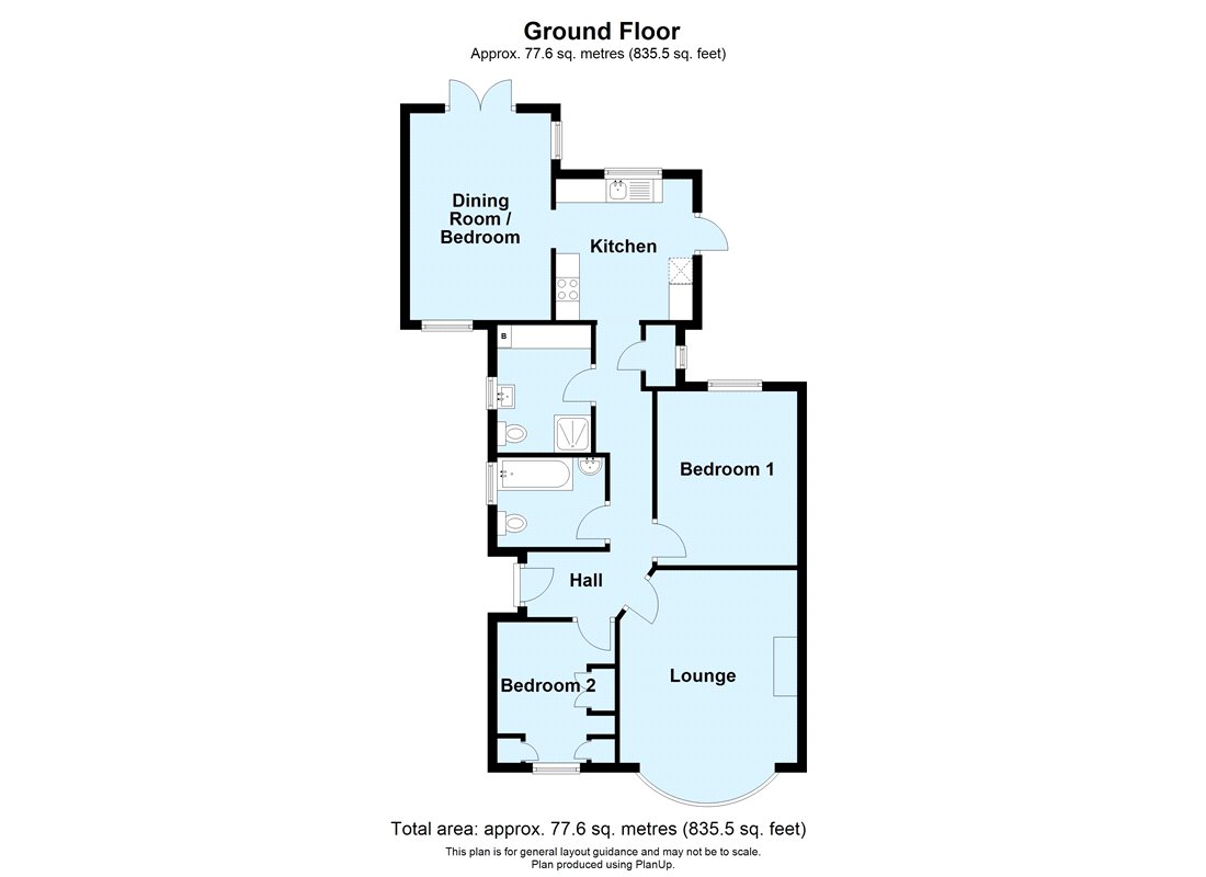 93, Kynaston Road, Kent floorplan