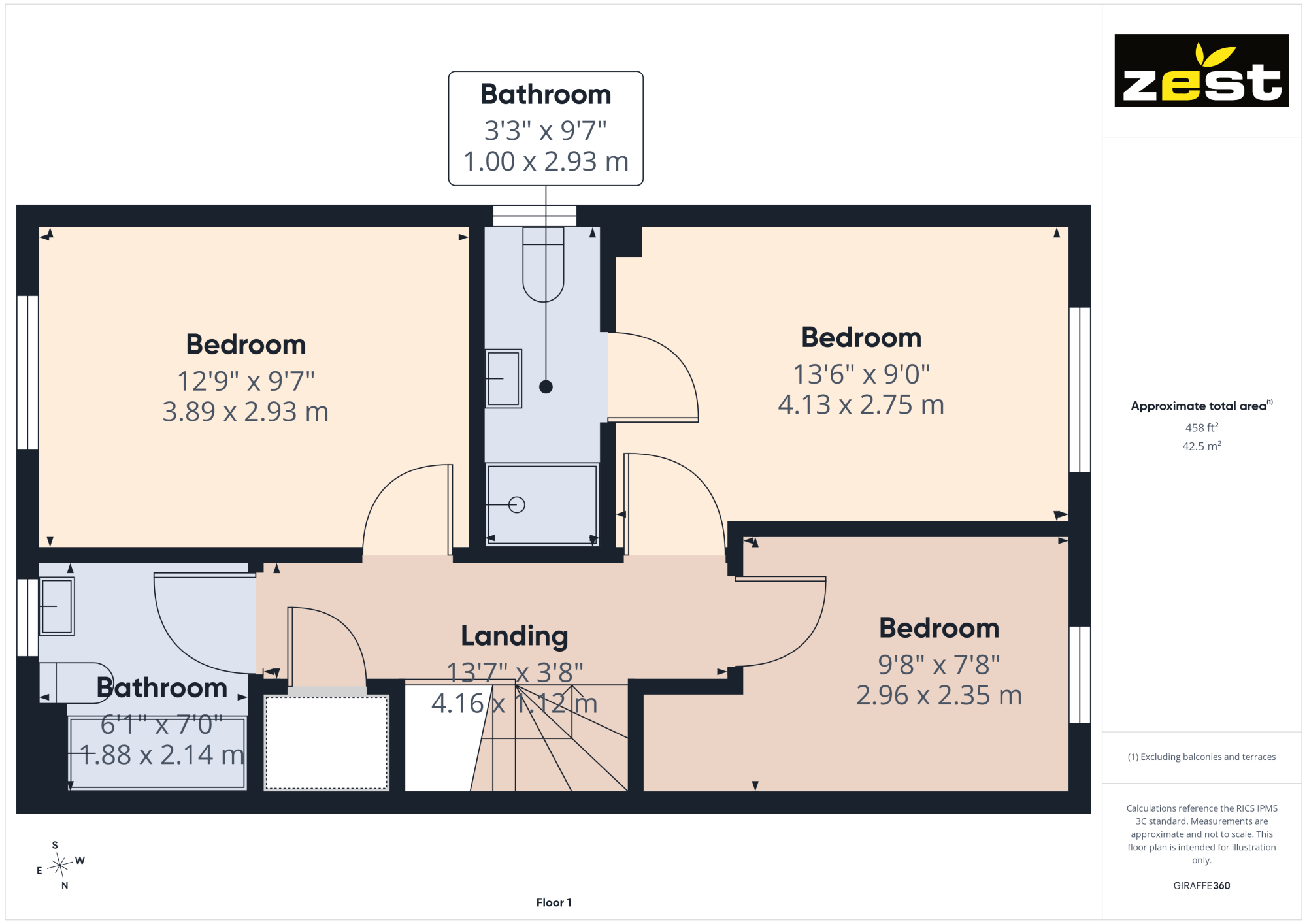 31, Brentford Drive, Hull floorplan