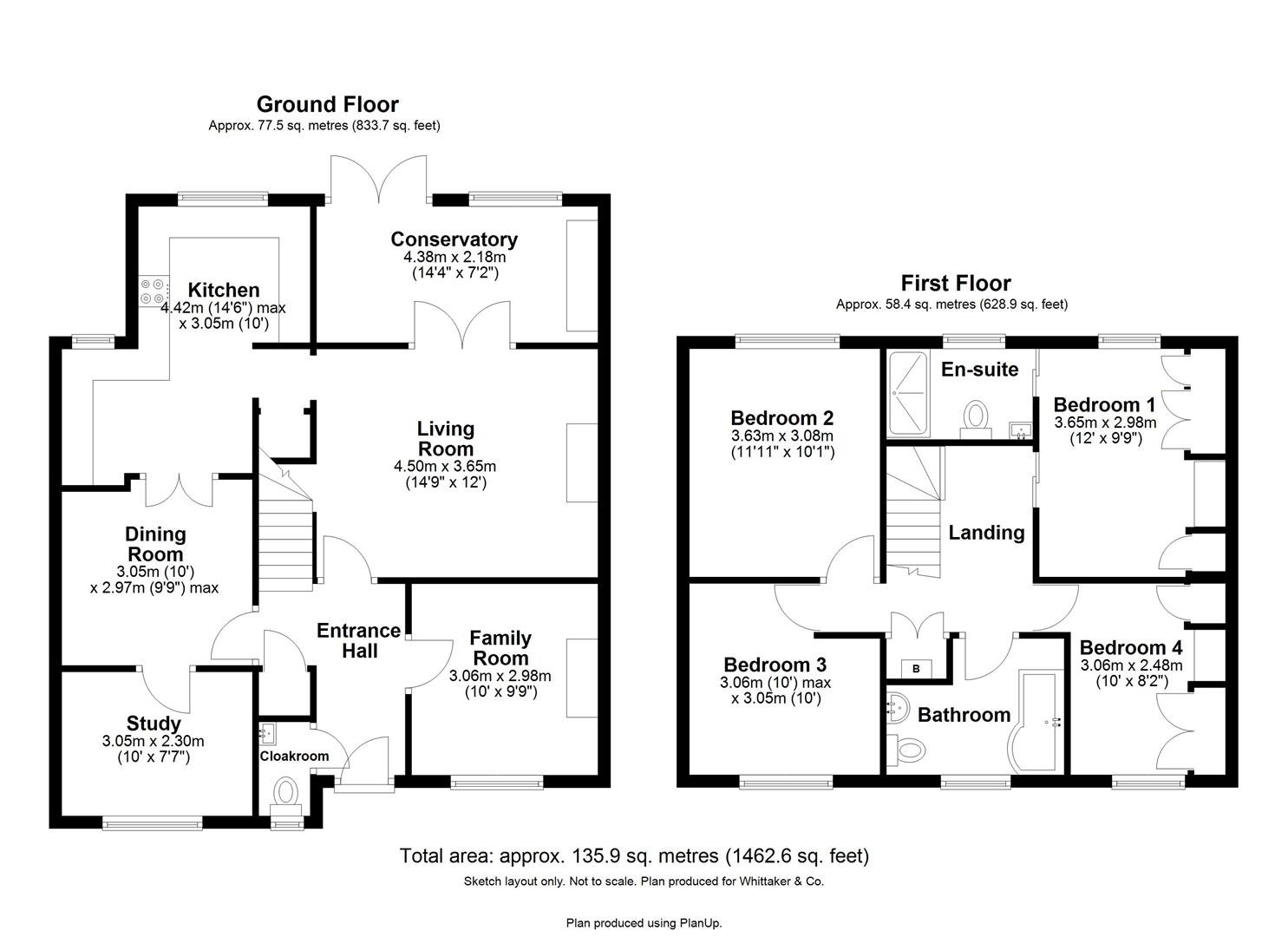 40, Kimpton Road, Blackmore End floorplan