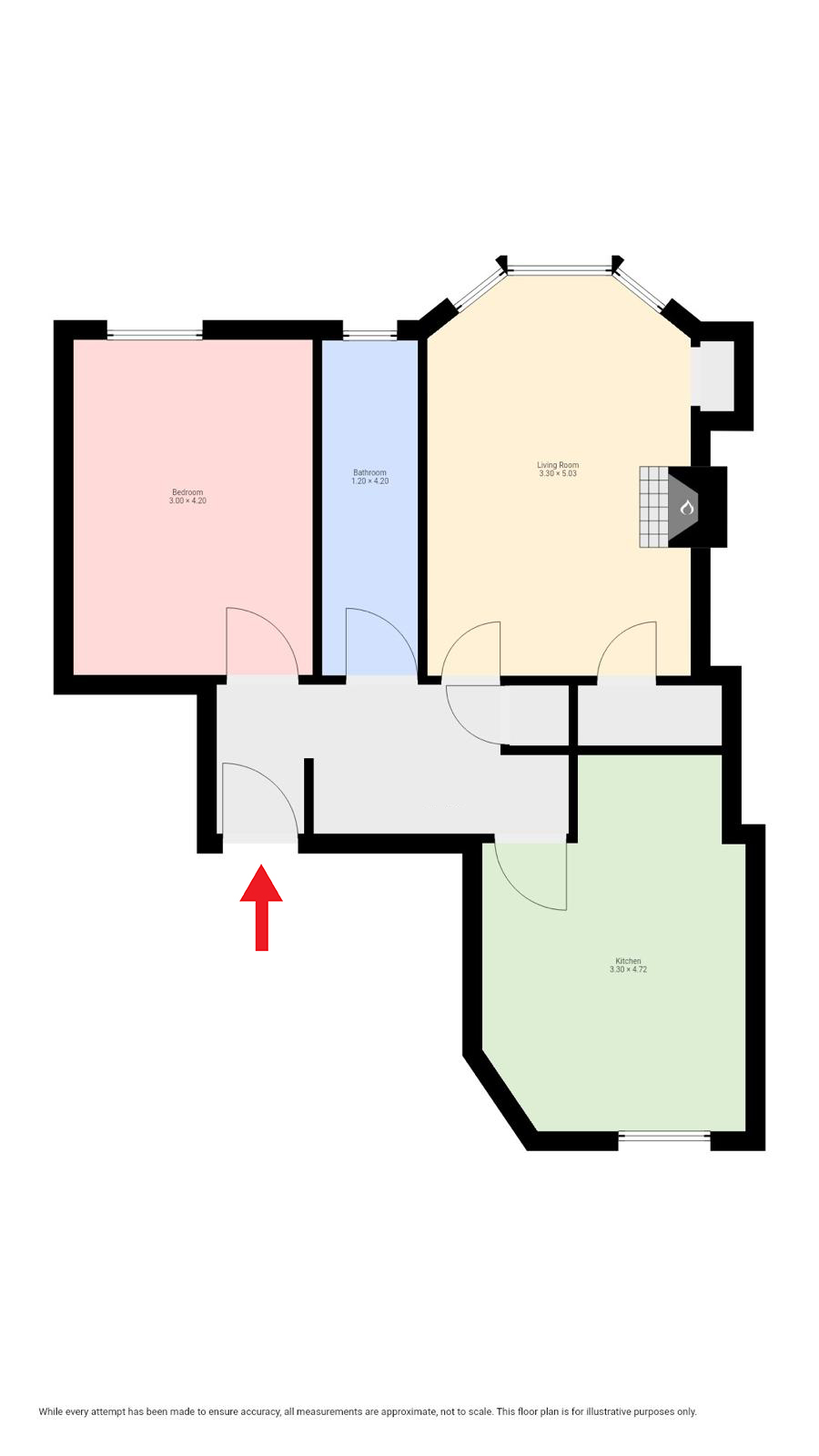 0/2, 3, Wardlaw Drive, Glasgow floorplan