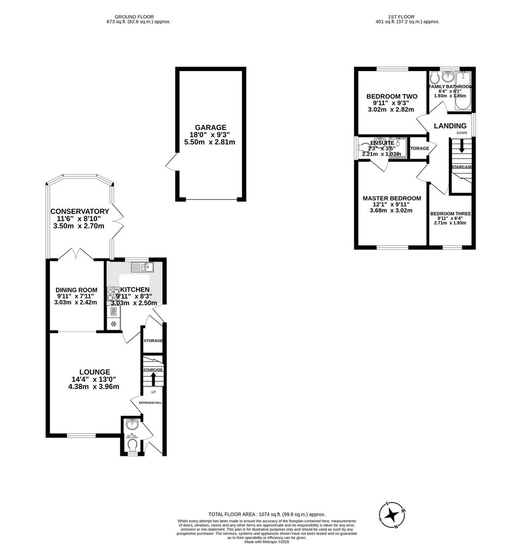 40, Evergreen Close, Chorley floorplan